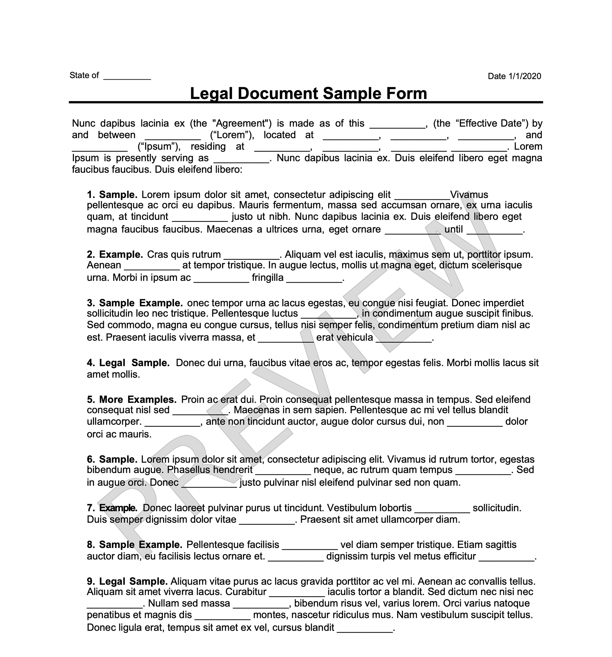 loan agreements templates